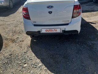 2018 Lada (ВАЗ) Granta Sport I, белый, 840000 рублей, вид 2