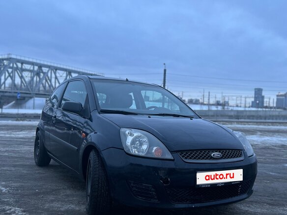 2007 Ford Fiesta Mk5, синий, 400000 рублей