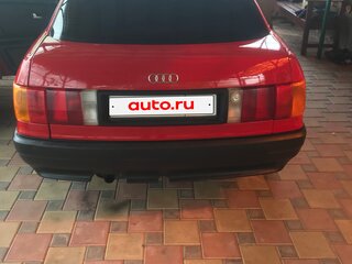 1987 Audi 80 IV (B3), красный, 280000 рублей, вид 4