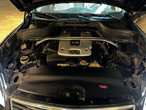 2012 Infiniti EX25 I (J50), чёрный, 1700000 рублей - вид 20