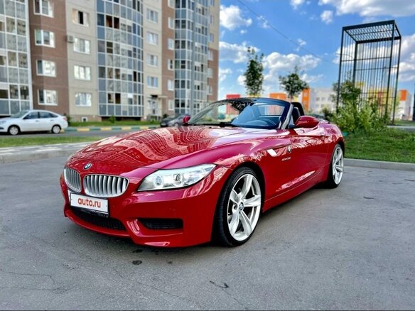 2009 BMW Z4 23i II (E89), красный, 2200000 рублей - вид 1