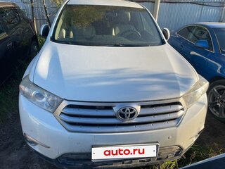 2012 Toyota Highlander II (XU40) Рестайлинг, белый, 1084500 рублей, вид 2