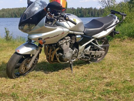 2003 Suzuki Bandit GSF 600, серебристый, 296000 рублей, вид 2