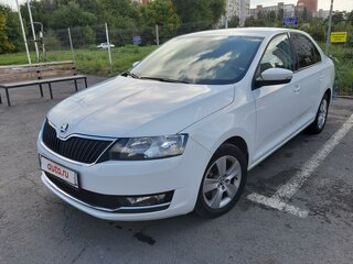 2017 Skoda Rapid I Рестайлинг, белый, 1320000 рублей, вид 2