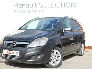 2012 Opel Zafira B Рестайлинг, чёрный, 850000 рублей, вид 1