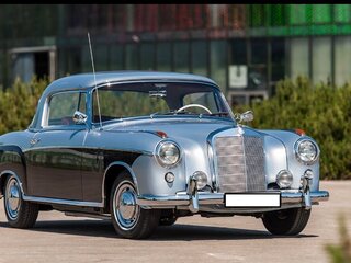 1959 Mercedes-Benz W128, серебристый, 20000000 рублей, вид 2