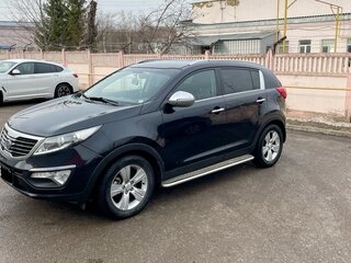 2012 Kia Sportage III, чёрный, 1170000 рублей, вид 3
