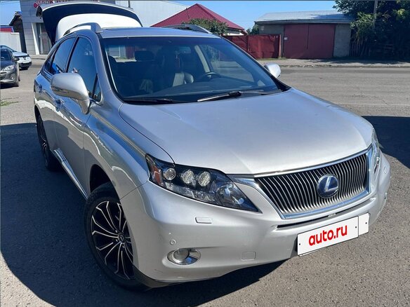 2009 Lexus RX 450h III, серебристый, 1950000 рублей