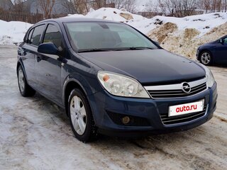 2010 Opel Astra H Рестайлинг, синий, 390000 рублей, вид 3