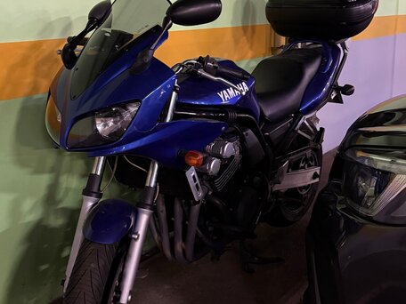 2002 Yamaha FZS600 Fazer, синий, 450000 рублей, вид 1