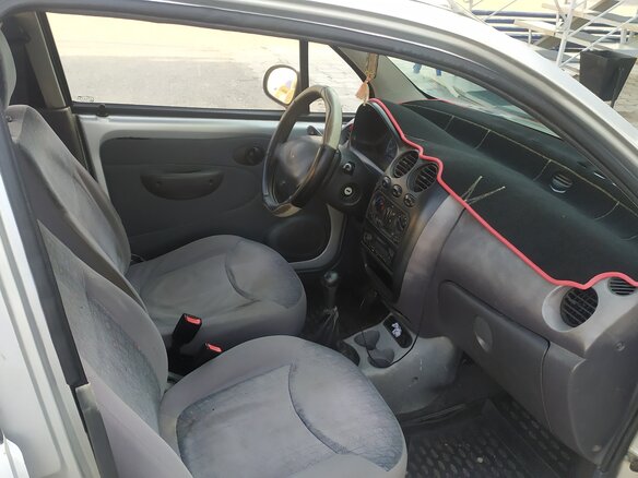 2012 Daewoo Matiz I Рестайлинг, серебристый, 200000 рублей - вид 5