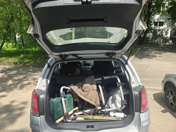 2012 Opel Astra H Рестайлинг, серый, 630000 рублей - вид 7