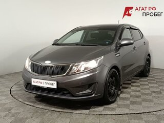 2013 Kia Rio III, серый, 860000 рублей, вид 3