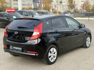 2016 Hyundai Solaris I Рестайлинг, чёрный, 870000 рублей, вид 5