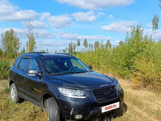 2008 Hyundai Santa Fe II, чёрный, 990000 рублей, вид 3