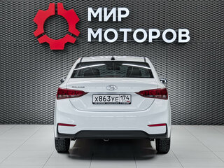 2019 Hyundai Solaris II, белый, 999000 рублей, вид 5