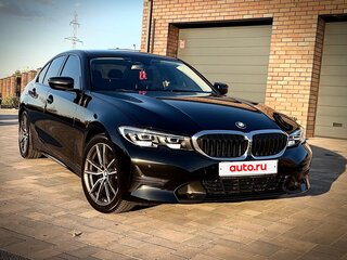 2021 BMW 3 серии 320i VII (G2x), чёрный, 3490000 рублей, вид 4
