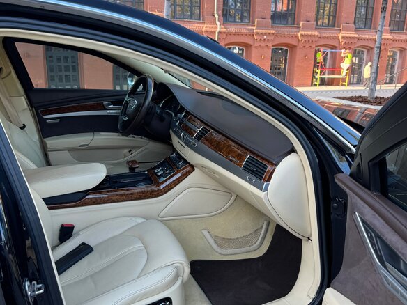 2012 Audi A8 Long III (D4), чёрный, 5500000 рублей - вид 13