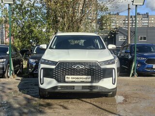 2024 Chery Tiggo 4 Pro I Рестайлинг, белый, 1719000 рублей, вид 2