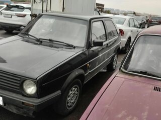 1991 Volkswagen Golf KAT II, чёрный, 75000 рублей, вид 1