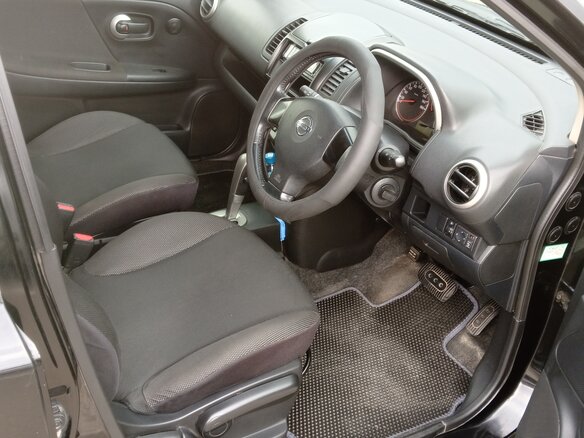2008 Nissan Note I Рестайлинг, чёрный - вид 7