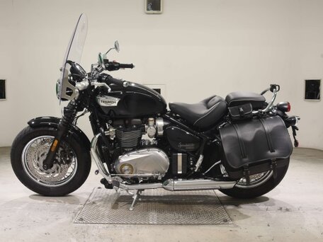 2025 Triumph Bonneville Speedmaster, чёрный, 1330000 рублей, вид 2