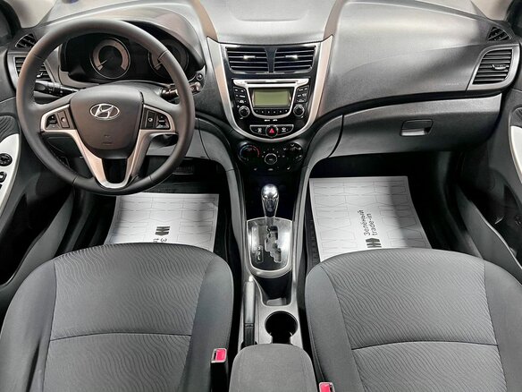 2011 Hyundai Solaris I, серый - вид 9