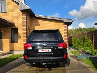 2013 Toyota Land Cruiser 200 Series Рестайлинг 1, чёрный, 3600000 рублей, вид 4