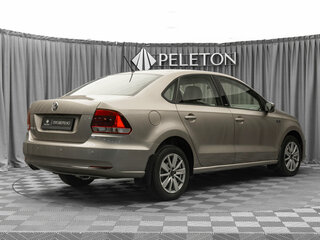 2016 Volkswagen Polo V Рестайлинг, бежевый, 1375000 рублей, вид 5