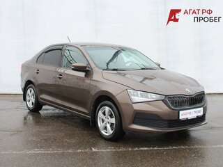 2020 Skoda Rapid II, коричневый, 1500000 рублей, вид 3