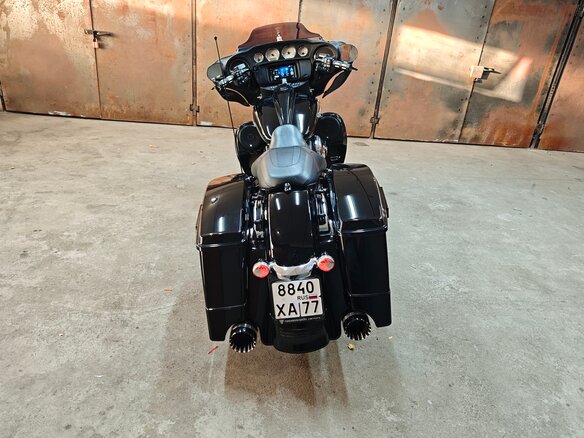 2014 Harley-Davidson Street Glide, чёрный, 1750000 рублей - вид 7