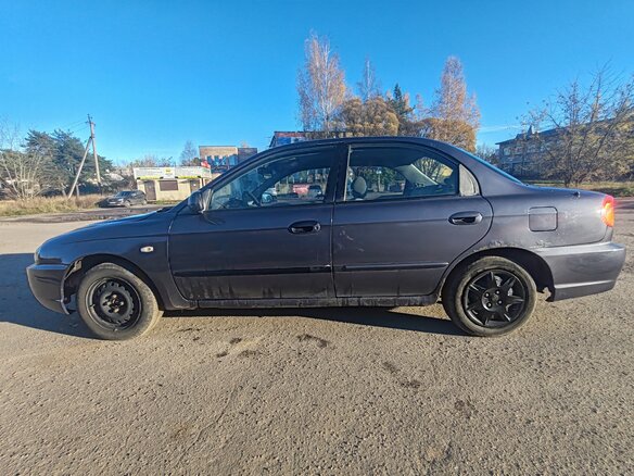 2005 Kia Spectra I Рестайлинг 2, синий, 135000 рублей - вид 3