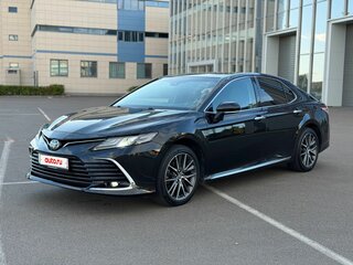 2023 Toyota Camry VIII (XV70) Рестайлинг, чёрный, 3150000 рублей, вид 3