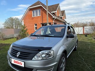 2014 Renault Logan I Рестайлинг, серый, 600000 рублей, вид 1