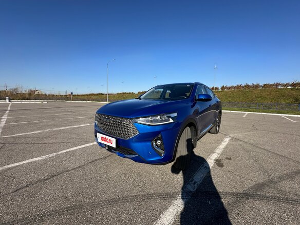 2021 Haval F7x I, синий - вид 10
