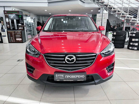 2015 Mazda CX-5 I Рестайлинг, красный, 2200000 рублей - вид 1