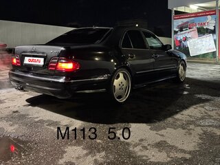 2000 Mercedes-Benz E-Класс 430 II (W210, S210) Рестайлинг, чёрный, 800000 рублей, вид 1