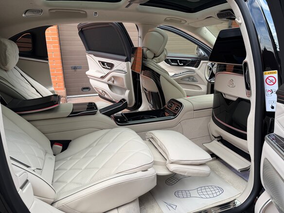 2026 Mercedes-Benz Maybach S-Класс 580 II (Z223) Рестайлинг, чёрный, 35000000 рублей - вид 15