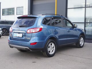 2012 Hyundai Santa Fe II Рестайлинг, синий, 1140000 рублей, вид 5