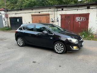 2014 Opel Astra J Рестайлинг, коричневый, 1025000 рублей, вид 4