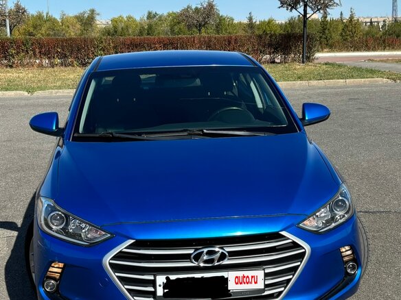 2016 Hyundai Elantra VI (AD), синий, 1320000 рублей - вид 4