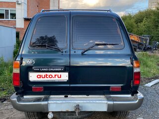 1996 Toyota Land Cruiser 80 Series Рестайлинг, зелёный, 2000000 рублей, вид 4