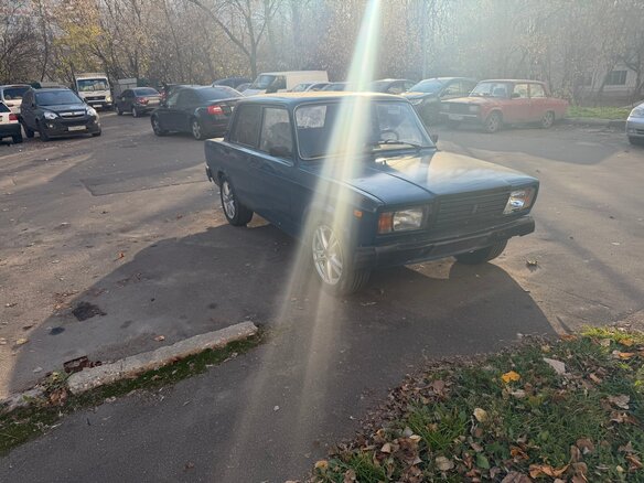 2009 Lada (ВАЗ) 2107, синий - вид 4