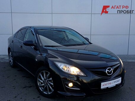 2012 Mazda 6 II (GH) Рестайлинг, чёрный, 1080000 рублей, вид 3
