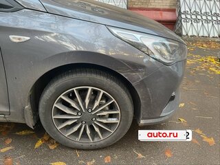 2022 Hyundai Solaris II Рестайлинг, серый, 1600000 рублей, вид 5