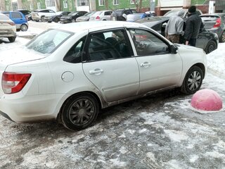 2019 Lada (ВАЗ) Granta I Рестайлинг, белый, 420000 рублей, вид 2
