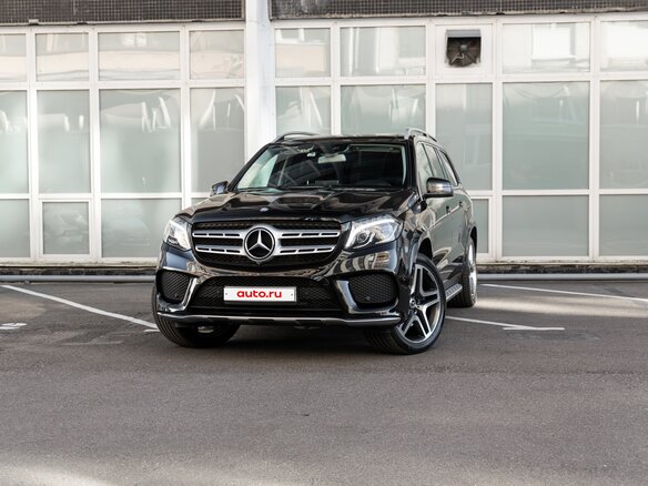 2017 Mercedes-Benz GLS 350 d I (X166), чёрный, 5390000 рублей