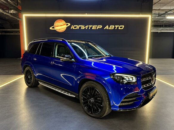 2020 Mercedes-Benz GLS 450 II (X167), синий, 7499000 рублей