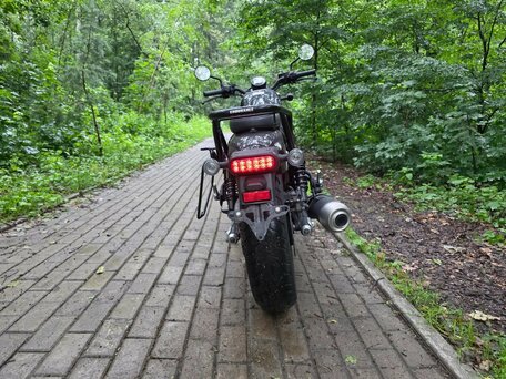 2021 Honda Rebel 500, синий, 660000 рублей, вид 4
