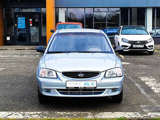 2008 Hyundai Accent ТагАЗ II, серебристый, 390000 рублей, вид 3